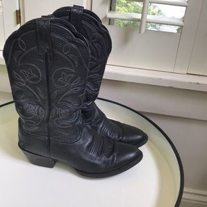 Ariat Black Cowboy Cowgirl Boots Size 7